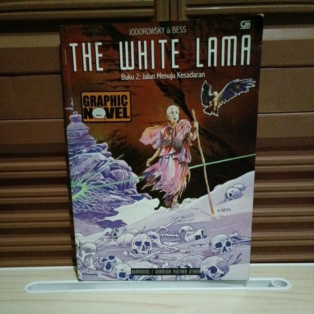 Buku Original - The White Lama buku 2 jalan menuju kesadaran oleh Jodorowsky & Bess