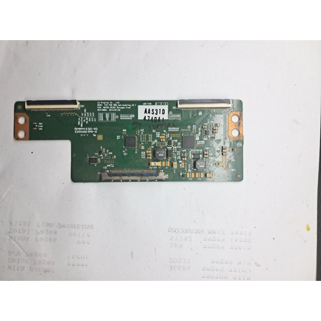 Tcon T con Ticon board logic Tv LED LG 49LH600 - 49LH600T - 49LH510 T - 49LH540 T - 49LH650  T