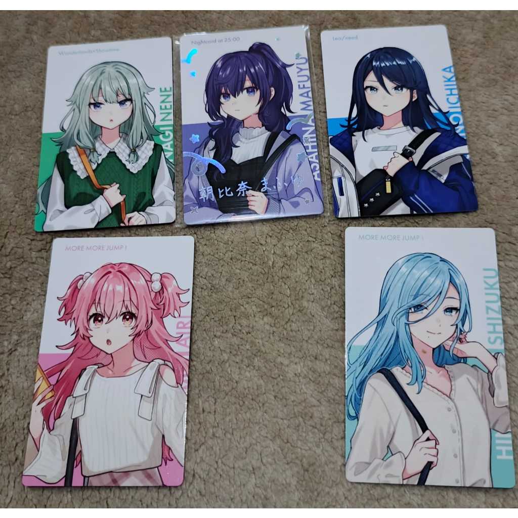 [BUNDLE] Project Sekai Proseka epick foil Asahina Mafuyu CF3 Creator Fest 3