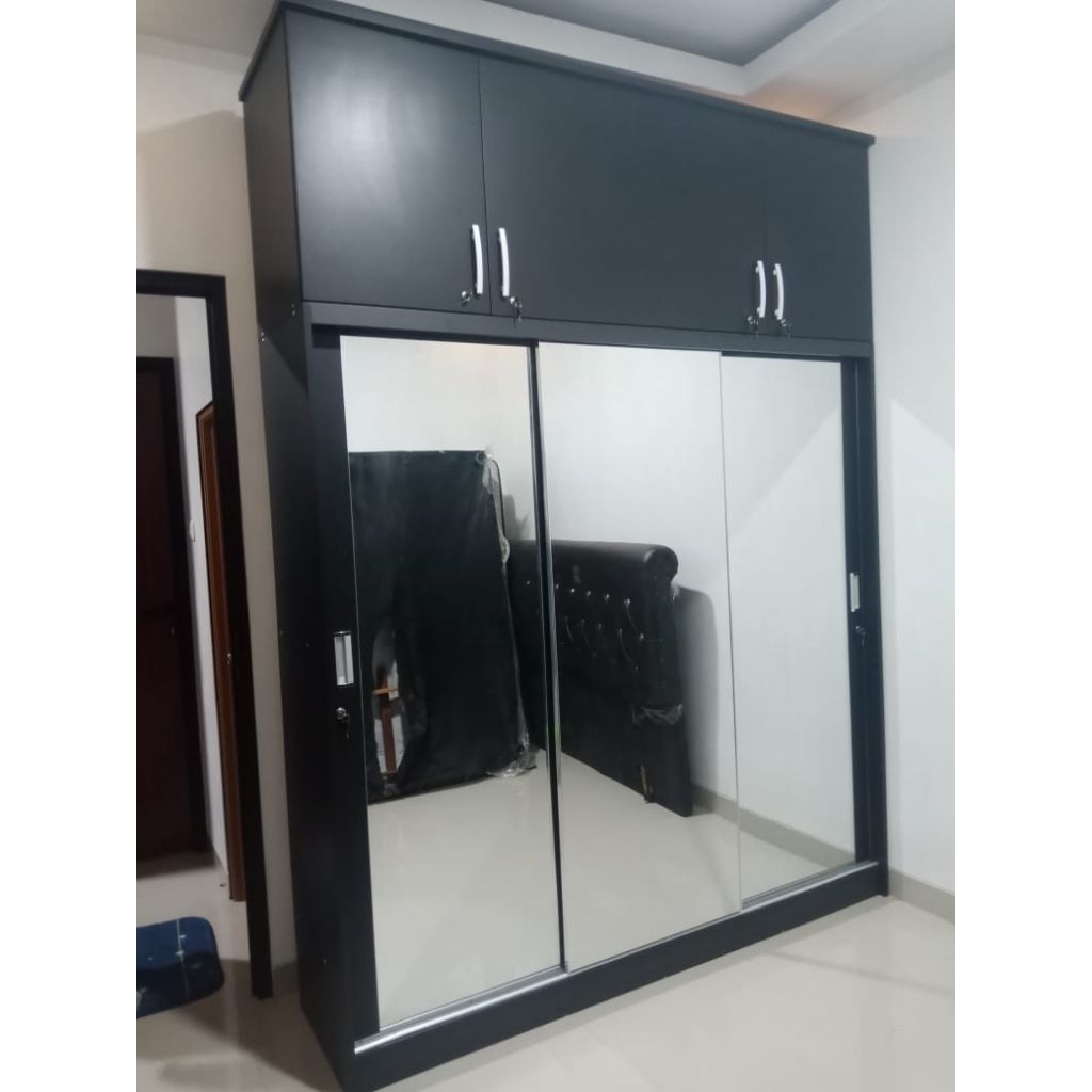 lemari pakaian sliding pintu3| lemari pakaian sliding pintu3 handle kunci| lamari pakaian baju lipat