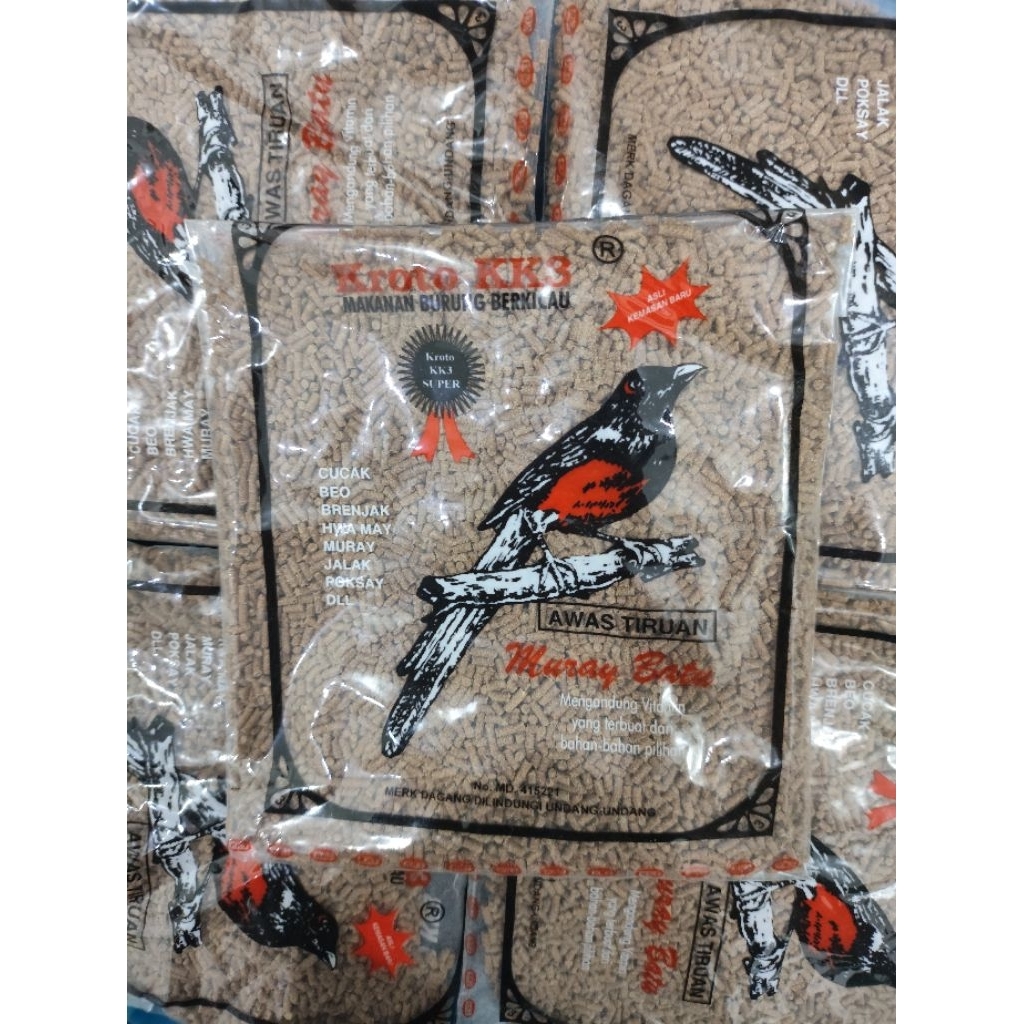KROTO KK3 MAKANAN BURUNG BERKICAU SUPER