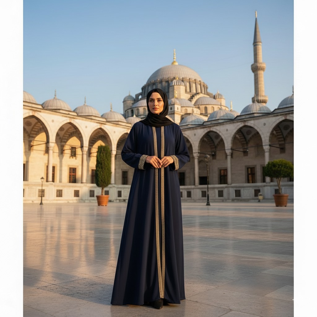 ABAYA ARABIAN GAMIS MUSLIM DRESS TURKEY