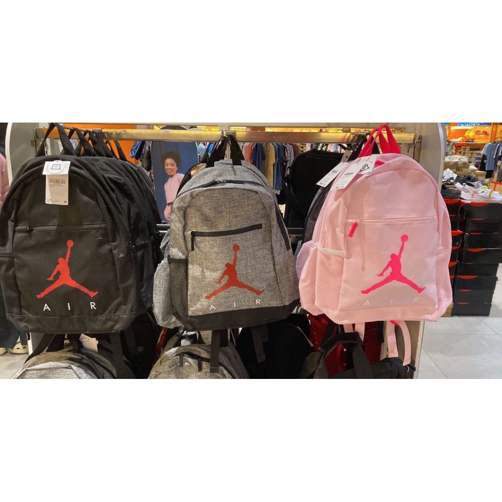 Tas Sekolah nike jordan + Case pensil original