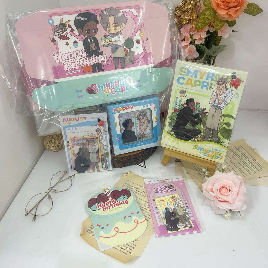 OFFICIAL READY STOCK SEALED Smyrna Capri Manhwa Seth Theo Birthday Edition 2025 Brothers without a t