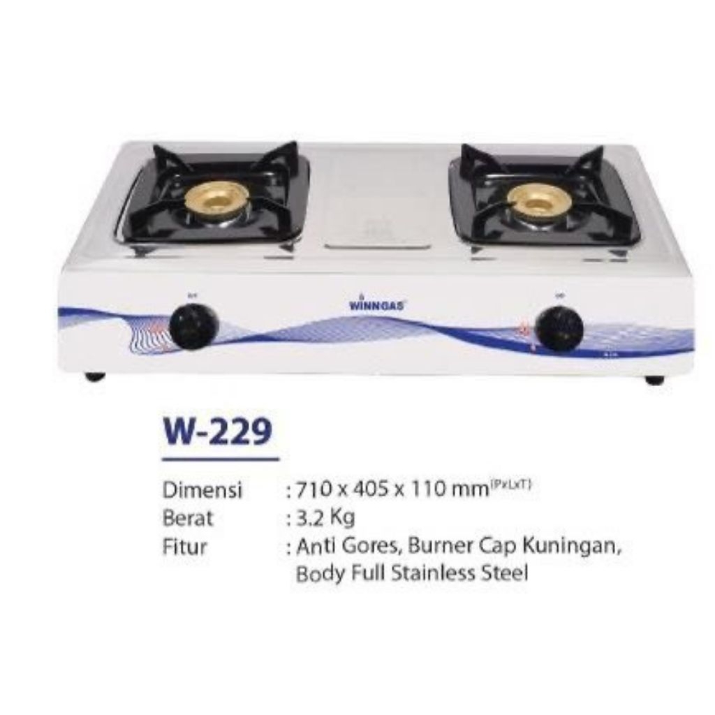 KOMPOR WINGGAS 2TUNGGKU W 229