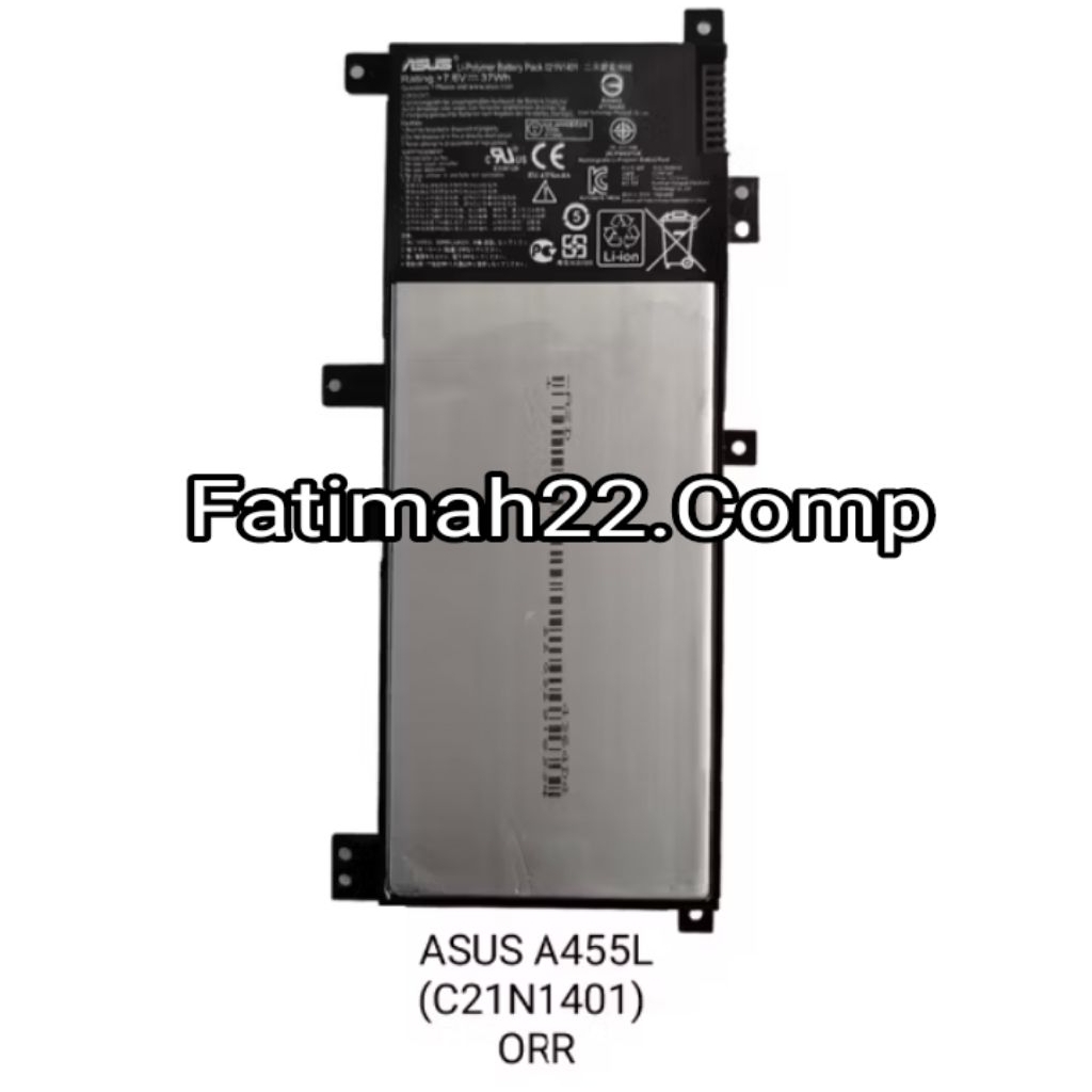 baterai battery batre asus C21N1401 A455 A455L A455LA A455LB A455LD A455LF A455LN X455 X455L X455LA 
