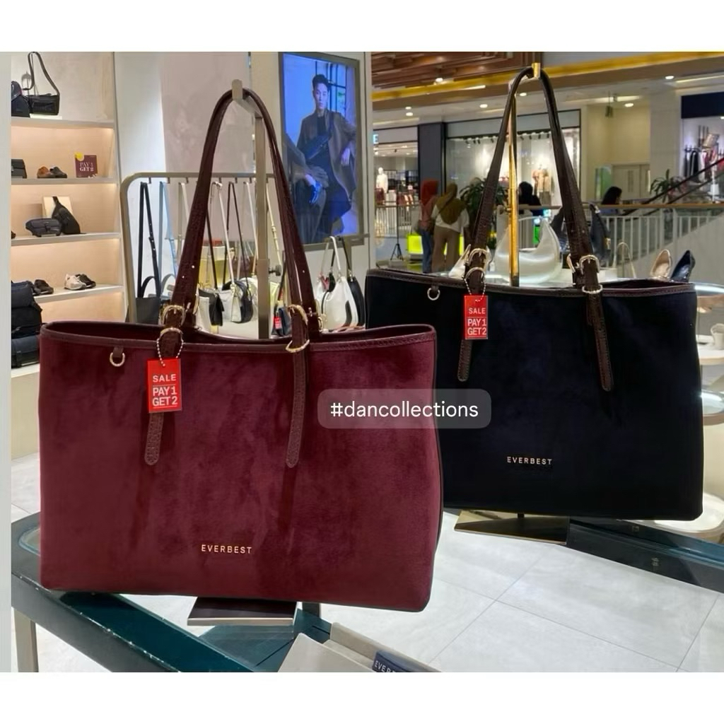 READY,TERBARU,TAS TOTE BAG WANITA GUVIEL ORIGINAL EVERBEST,SALE