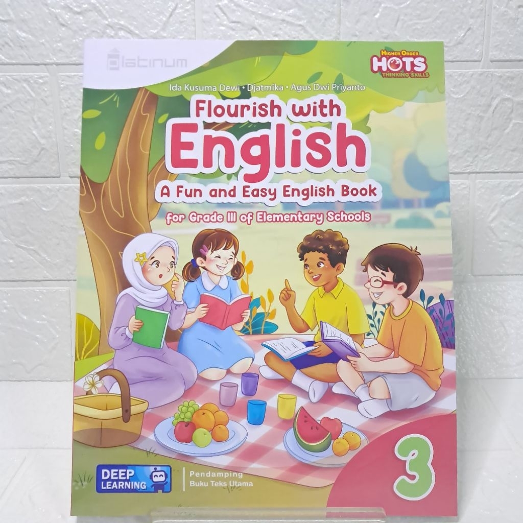 buku bahasa Inggris untuk SD 3 DL (tiga serangkai) original 2026
