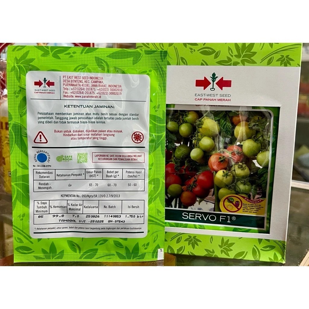 PROMO TERLARIS  Servo F1 Tomat Hybrid 1750 Butir