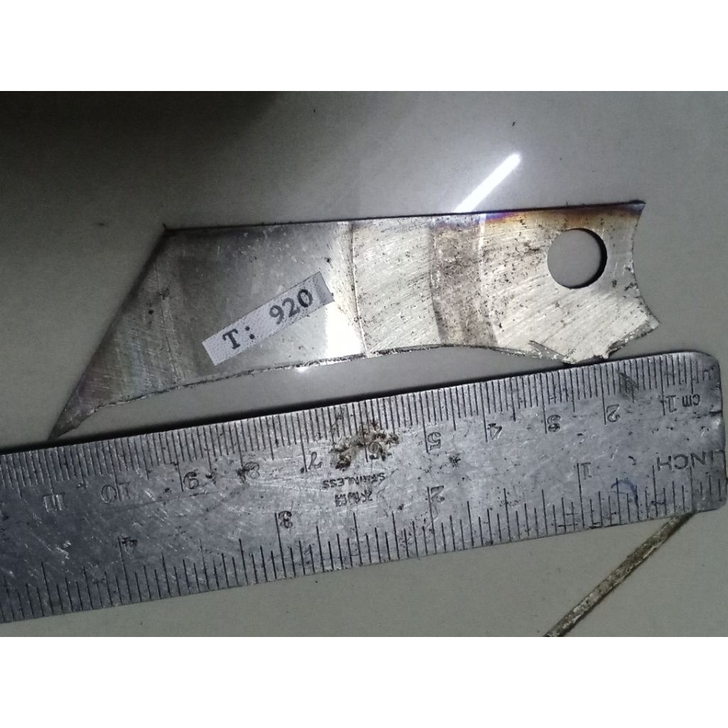 BAJA HSS DM05 Gold Original Bermagnet Keras Bahan Pisau Dapur Iris Seset Raut Stek Okulasi Grafting 