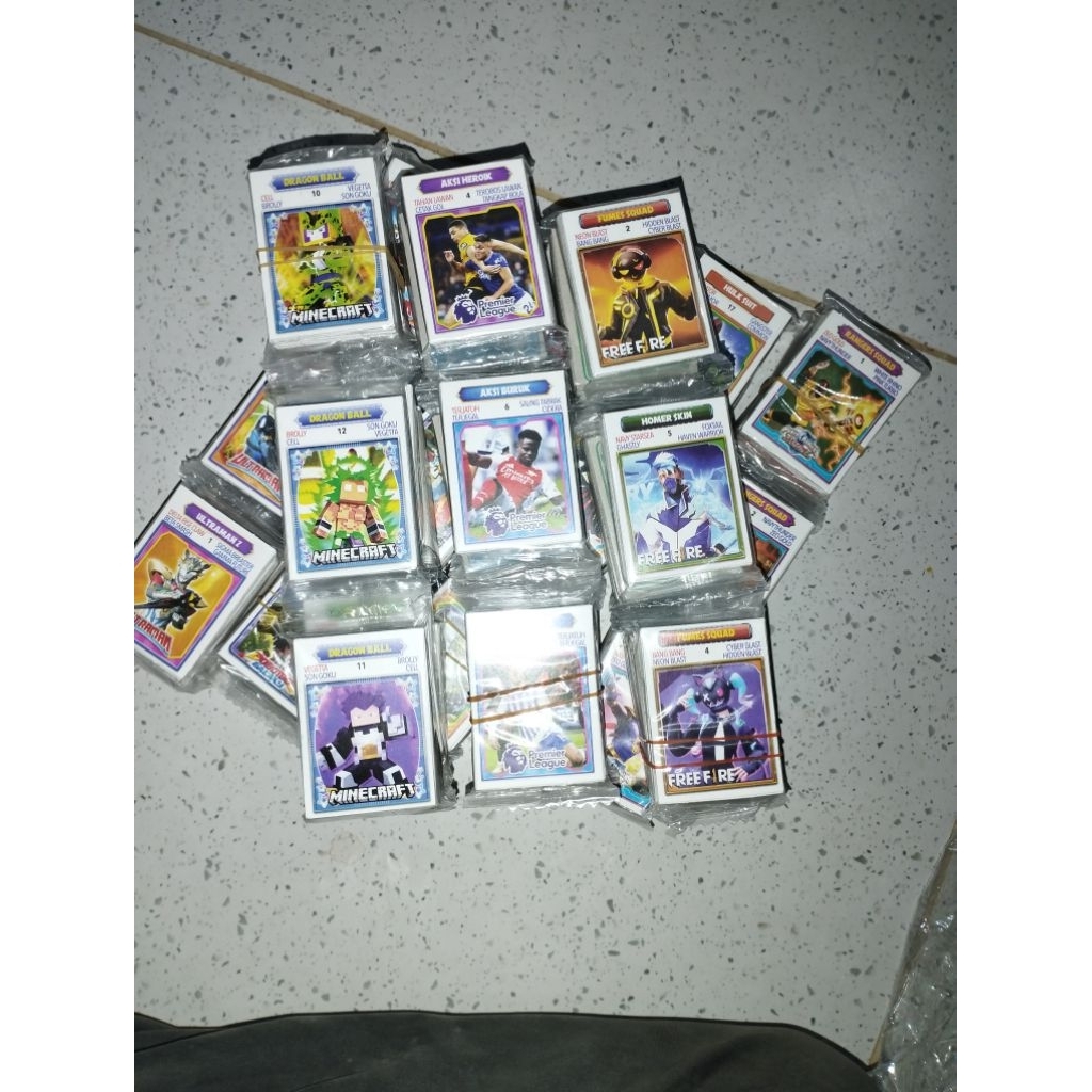 Mainan Kwartet Jumbo DG Permainan Jadul Seru 1 pak isi 32 Lembar