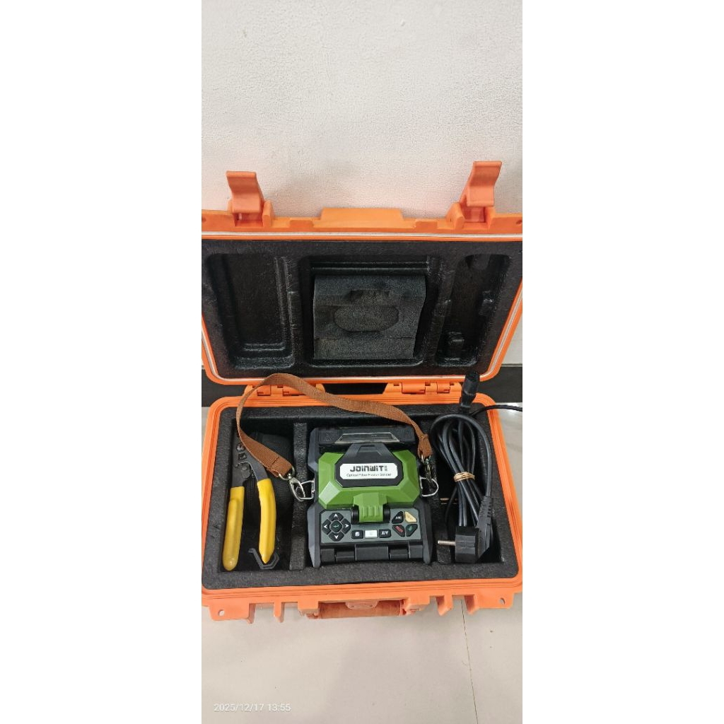 Pusion Splicer JW4106S Kondisi bekas full set Unit joss