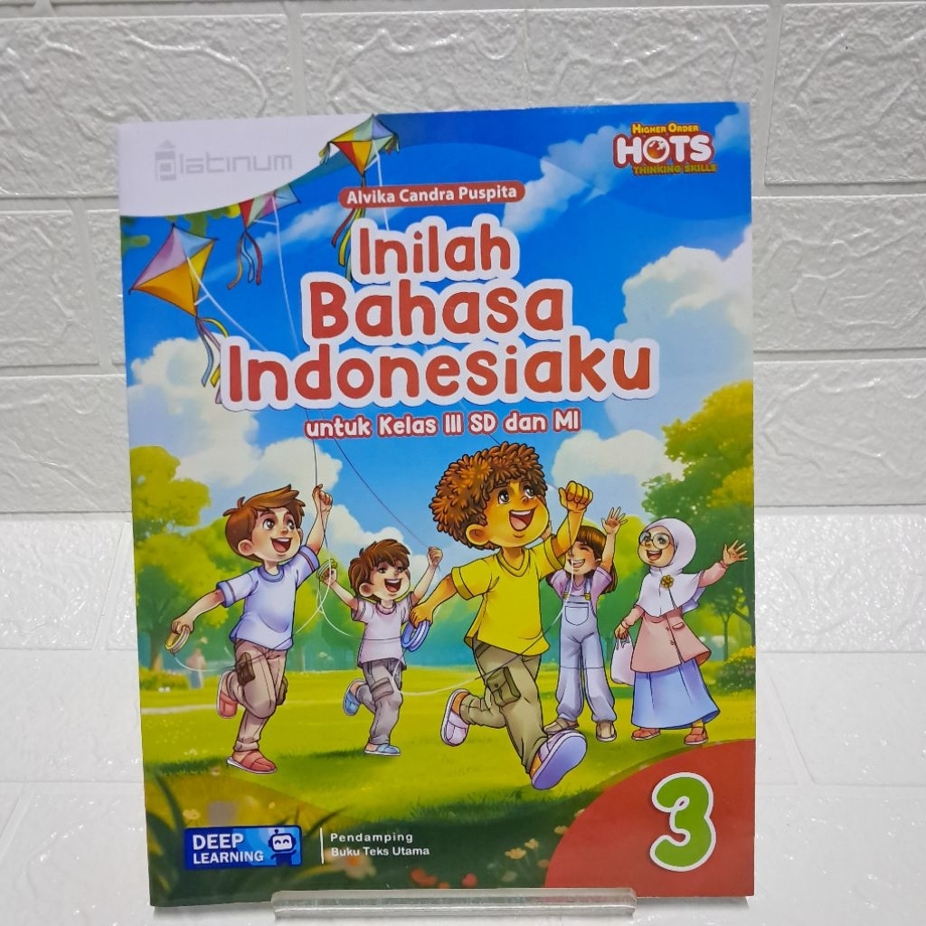 Buku bahasa Indonesia untuk sd kls 3 DL original(platinum Tiga serangkai 2026)