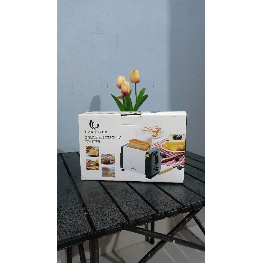 HANS RIVER TOASTER - PEMANGGANG ROTO ELEKTRIK - TOASTER ROTI TAWAR