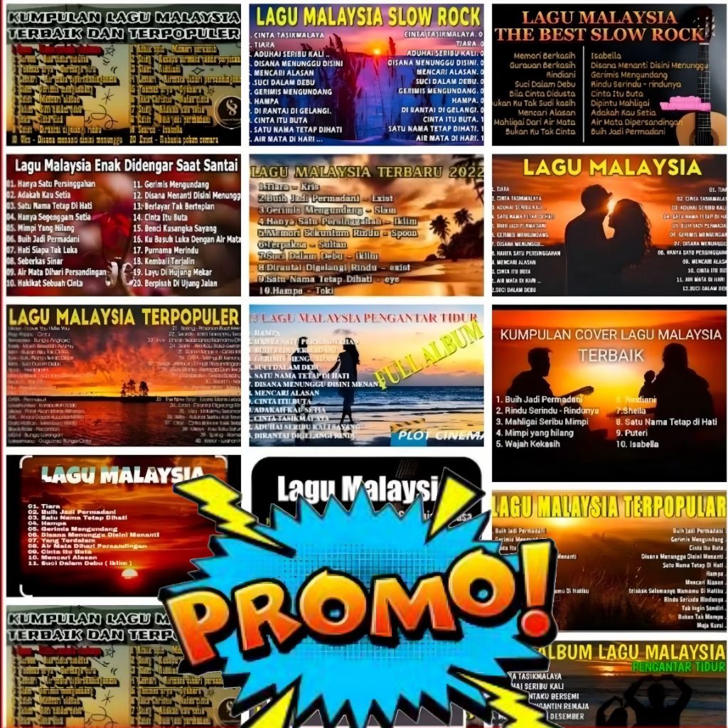 PROMO USB MOBIL MUSIK MP3 LAGU MALAYSIA TERPOPULER-BISA DI DVD PLAYER DAN SPEAKER SALON AKTIF