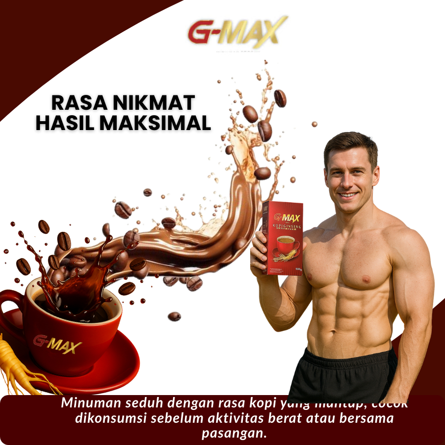 kopi g max sachet pria kuat tahan lama