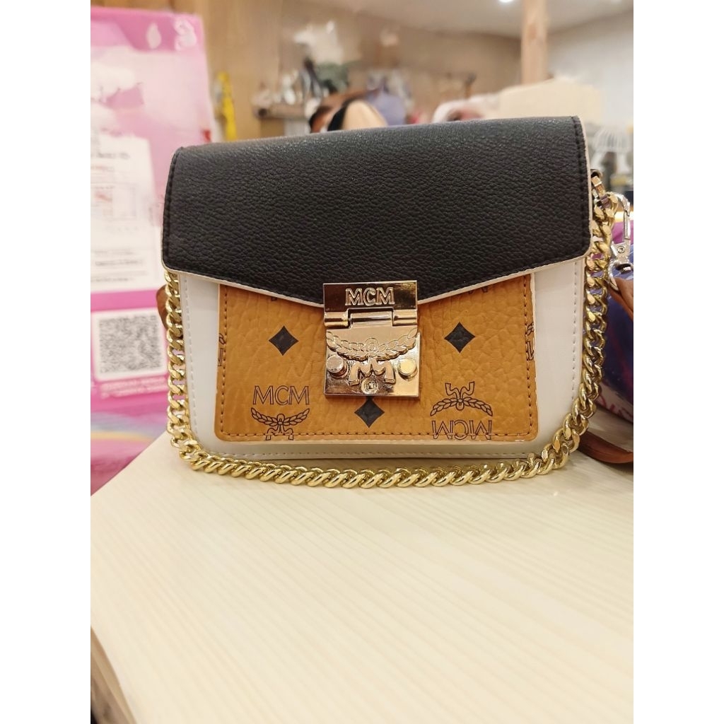 MCM Patricia Visetos Crossbody