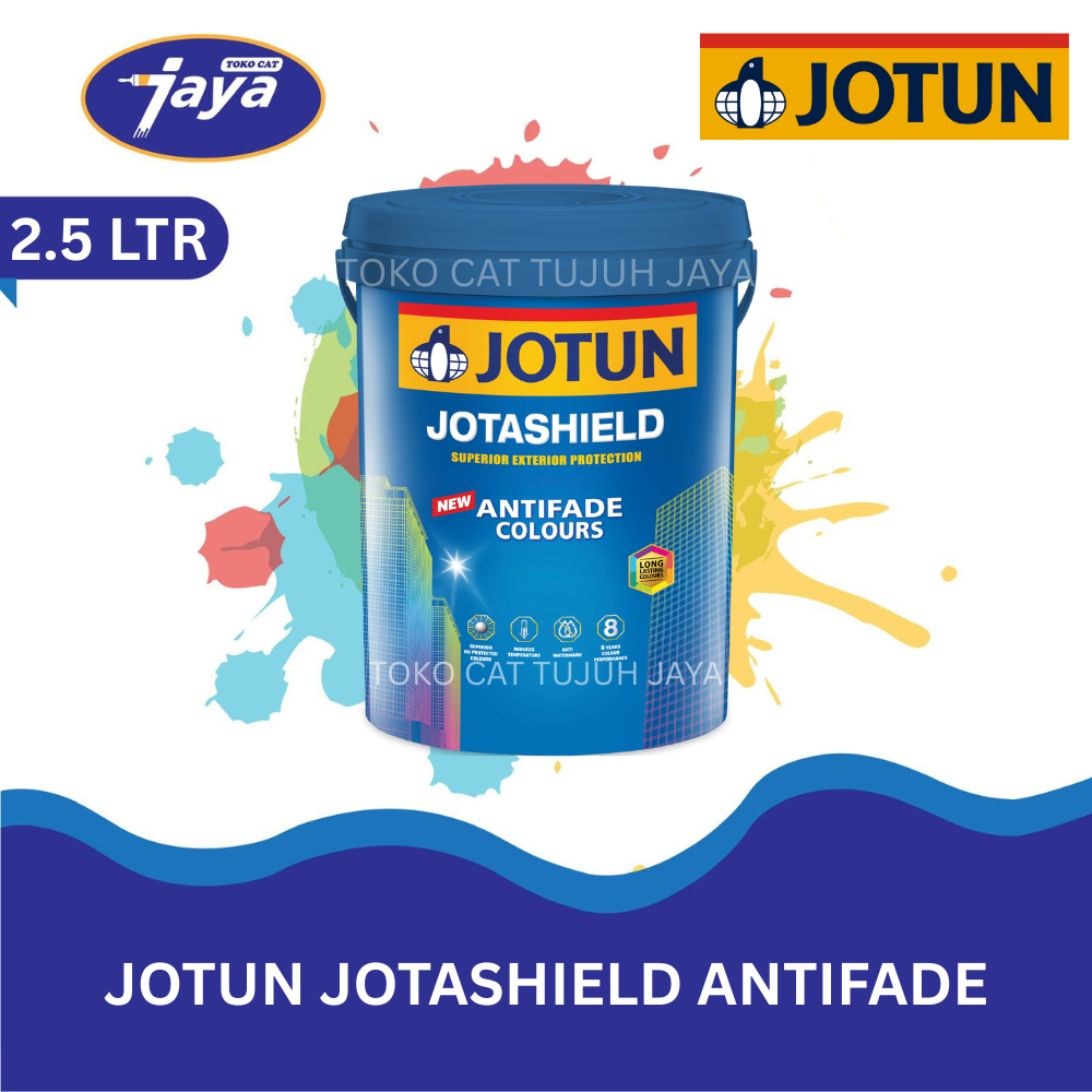 Cat Dinding Tembok Luar Exterior Jotun Jotashield Antifade Colour Premium 2.5 Liter 2.5 L 2.5L Galon