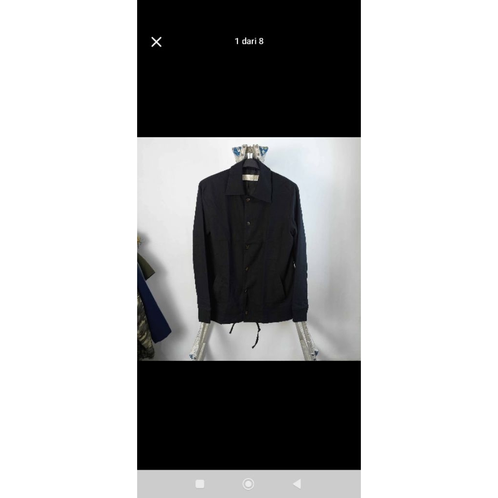 casual jaket big logo