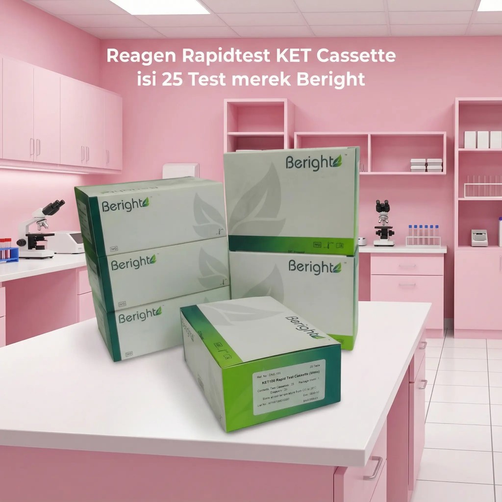 KET Rapid Test Cassette (Urine) – Alat Tes Ketamine Urine Merek Beright Akurat & Cepat