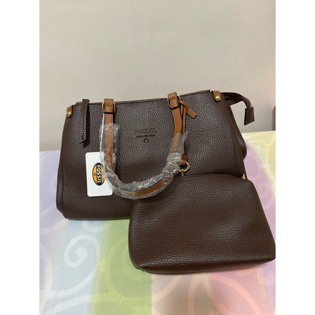 PRELOVED TAS WANITA BELLEZA BOSTANTEN FOSSIL JIELSHI MURAH JUAL RUGI