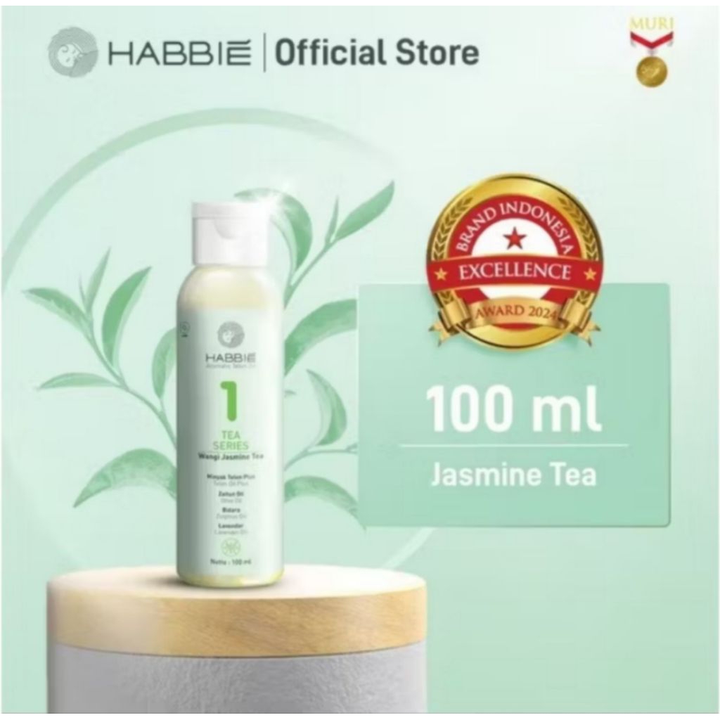 Terlaris Best Seller Habbie Telon Oil Aromatic Tea Series Varian no 1 100ml Minyak Telon Anak