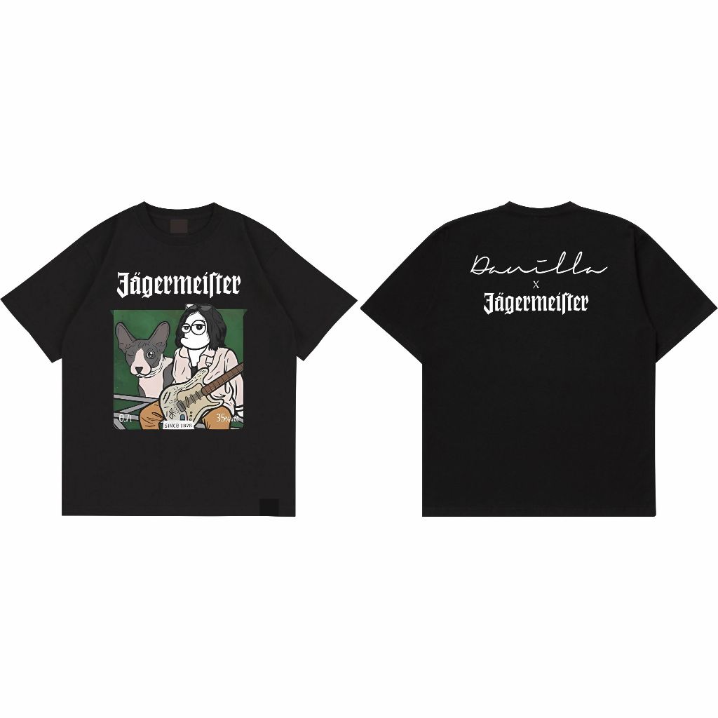 Kaos Band Danilla x Jagermeister / T-SHIRT MUSIK