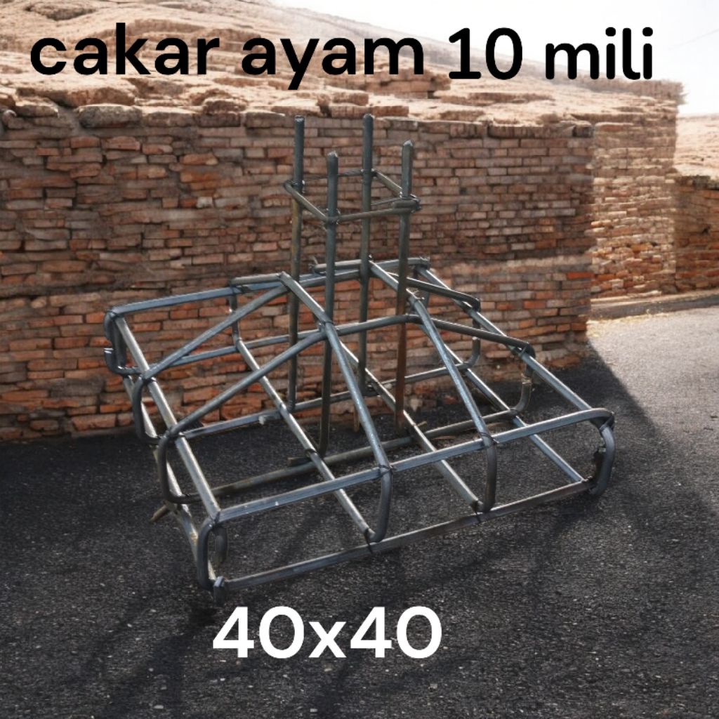 CAKAR AYAM 40X40 BESI 10 POLOS STD