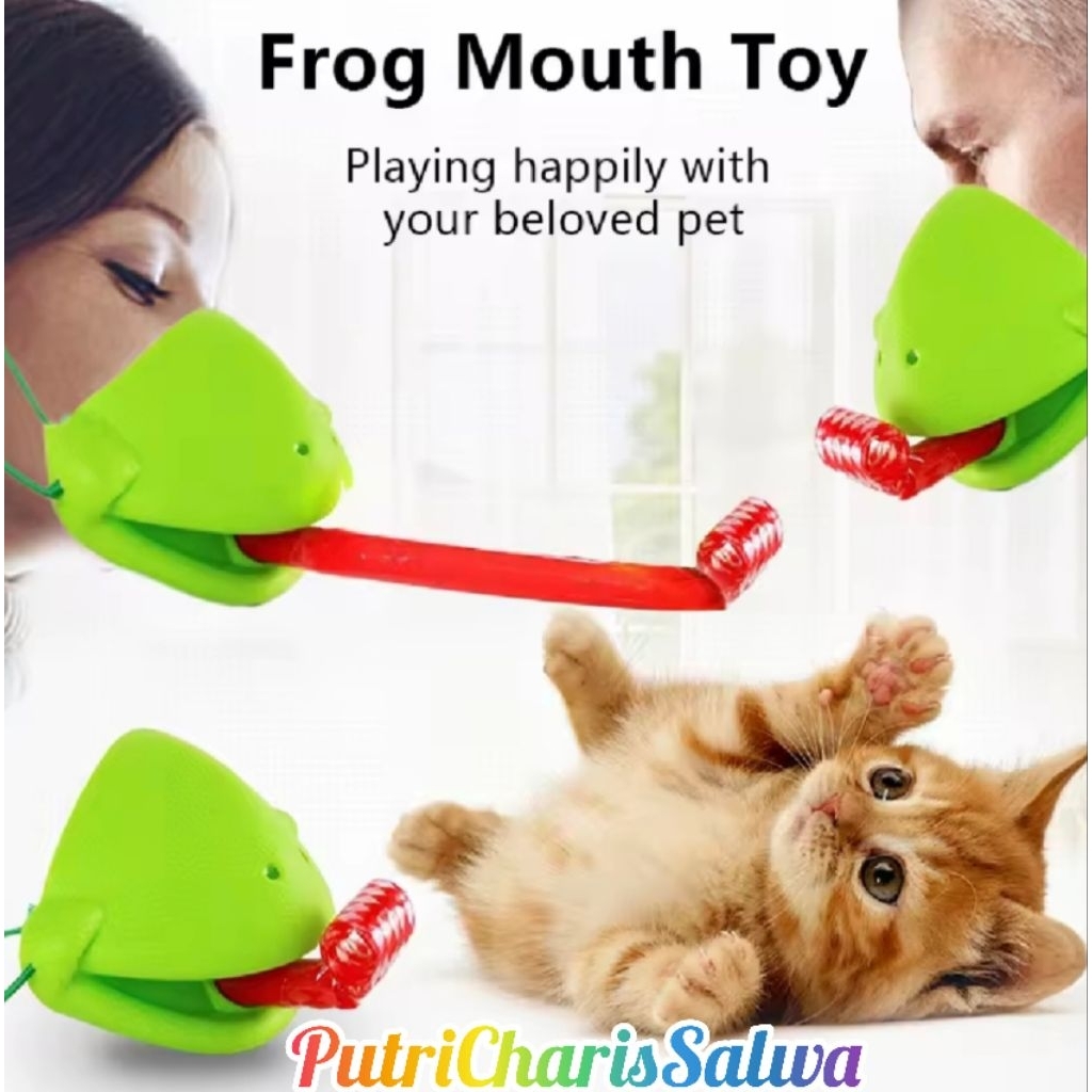 Mainan Lidah Katak / Mainan Julur Lidah Katak