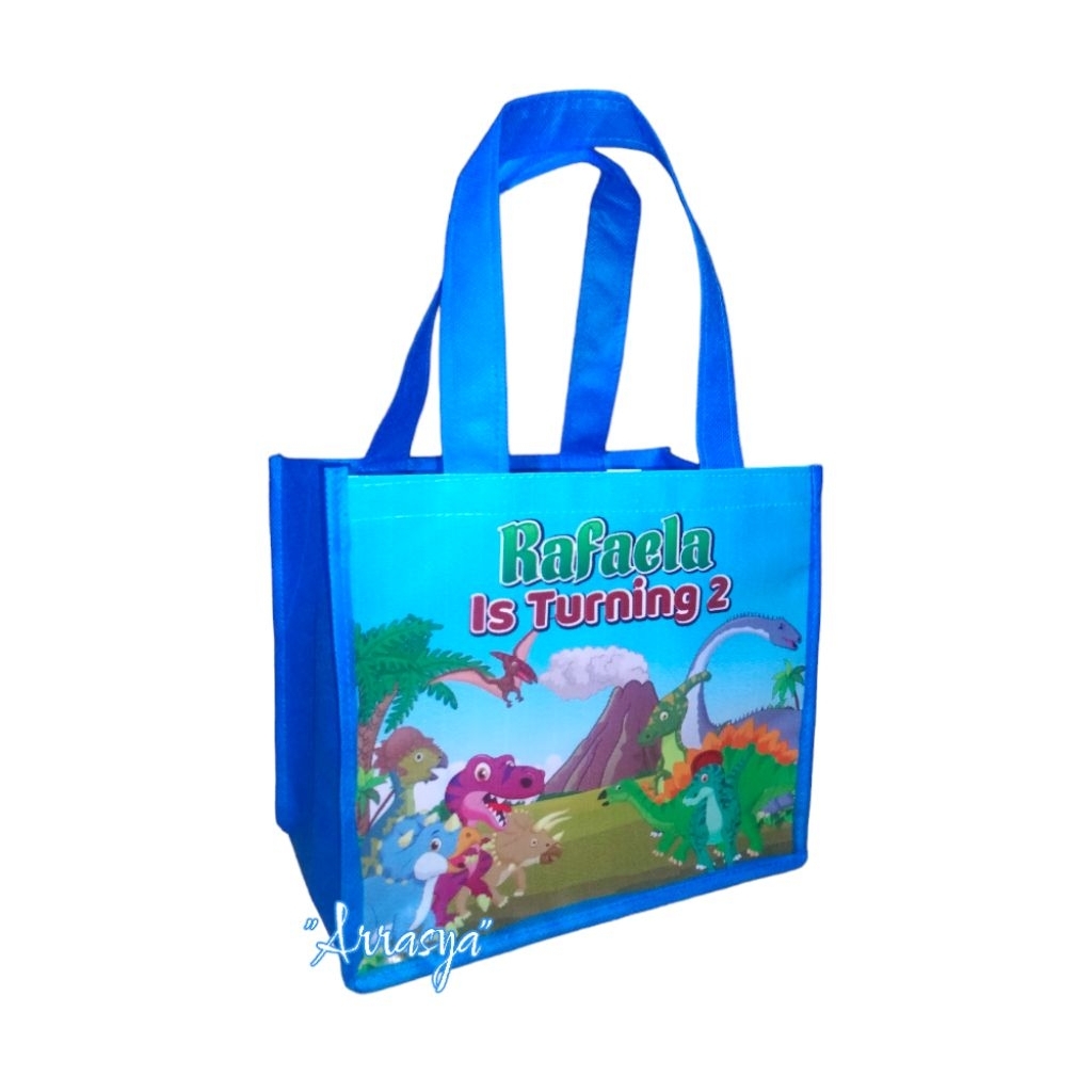 Goodiebag custom | Tas spunbond custom uk 20x15x25