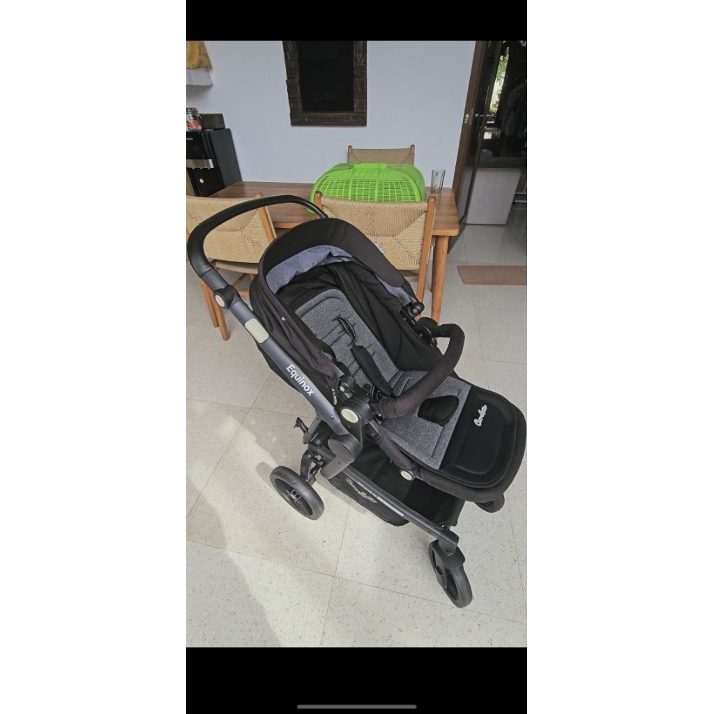 Stroller Bayi Equinox Chocolate Second