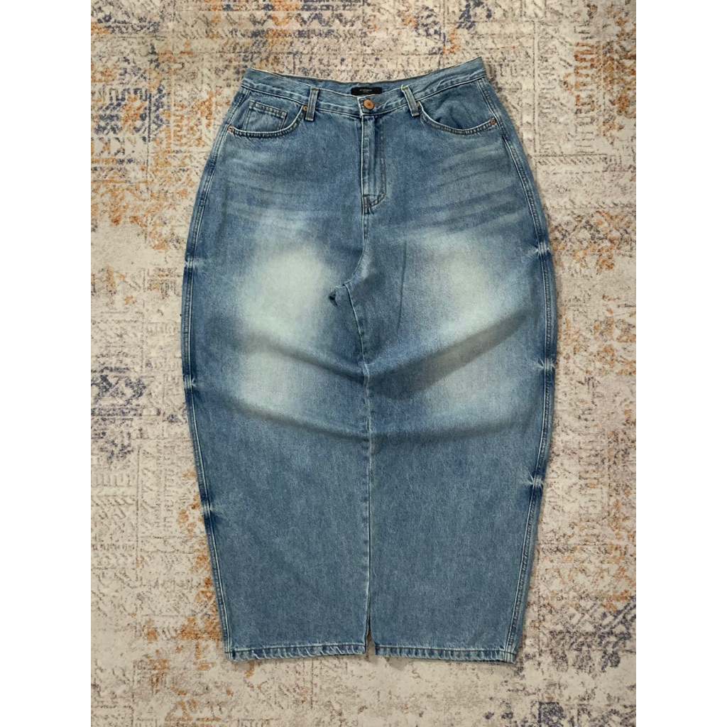 Otherfit Seoul Baggy Bluewash Jeans