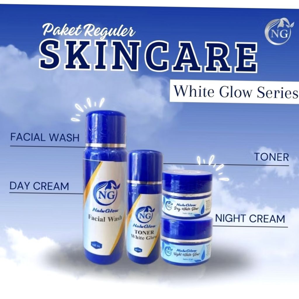 FREE GIFT// PAKET REGULER NALU GLOW/ PAKET WAJAH NALU GLOW/ SKINCARE NALU GLOW