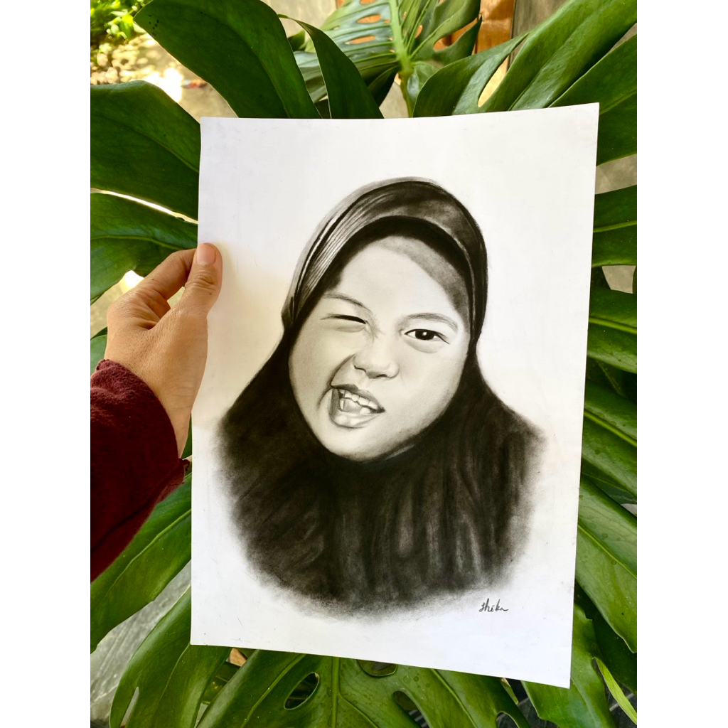 Lukis Pensil | Lukis Wajah | Sketsa Wajah