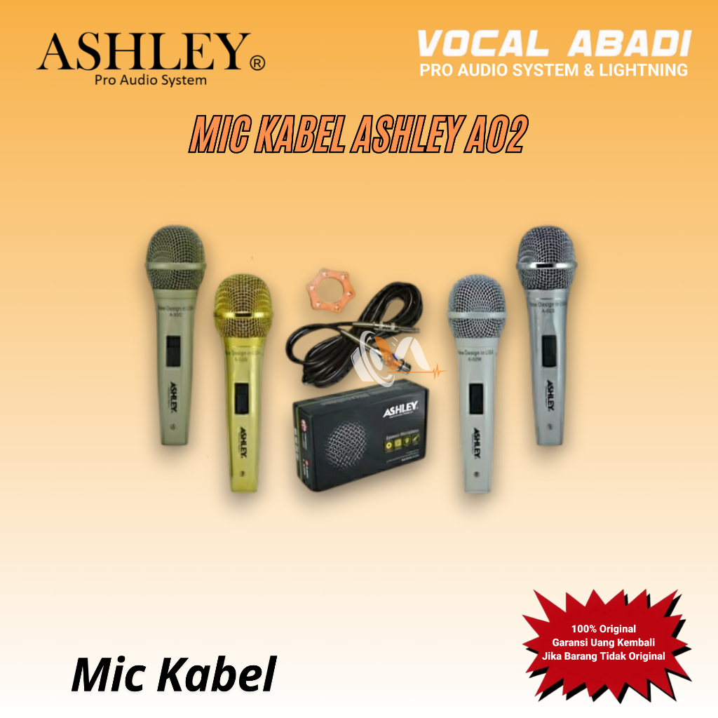 MIC KABEL ASHLEY A02
