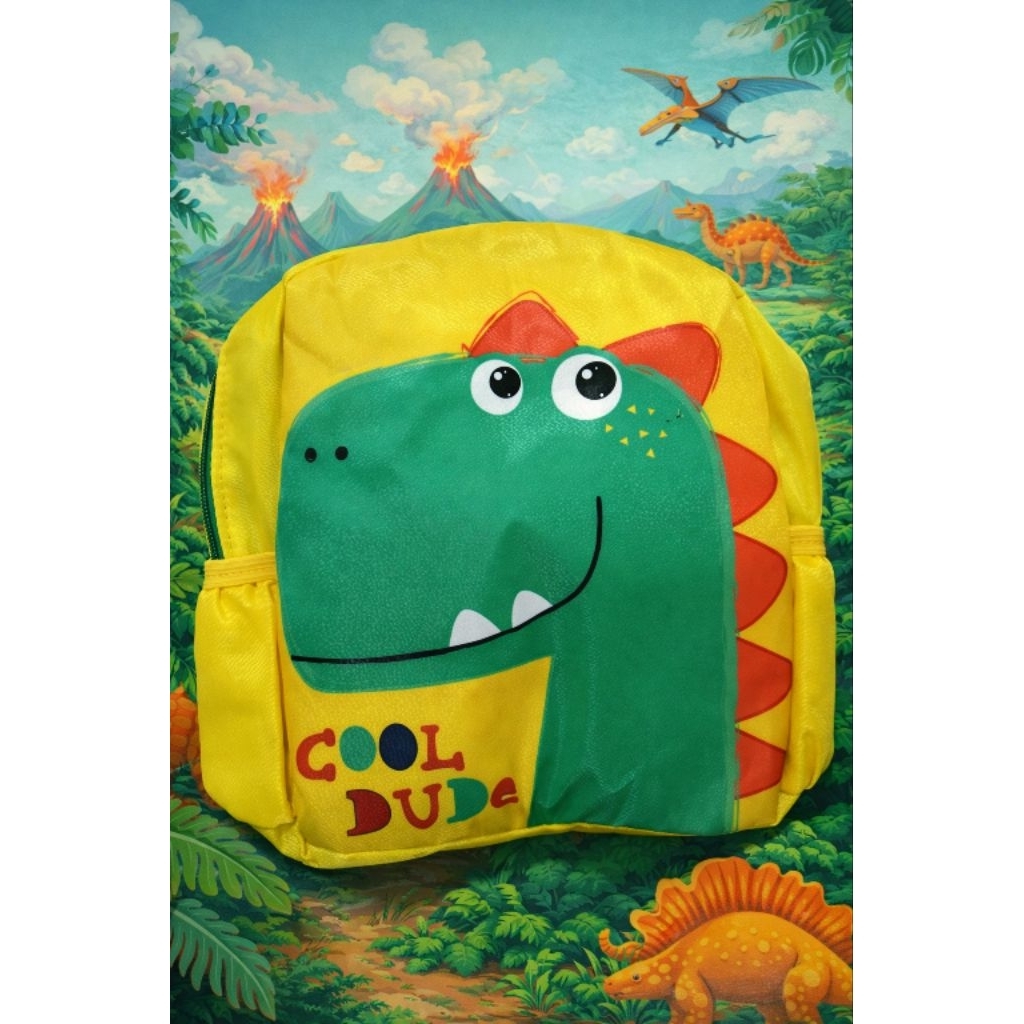 NEW tas ransel anak laki laki paud dinosaurus / tas sekokah anak laki laki / tas ransel anak laki la