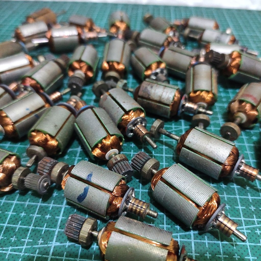 angker dinamo dc 12V-24Vdc kondisi copotan dinamo dc mini generator