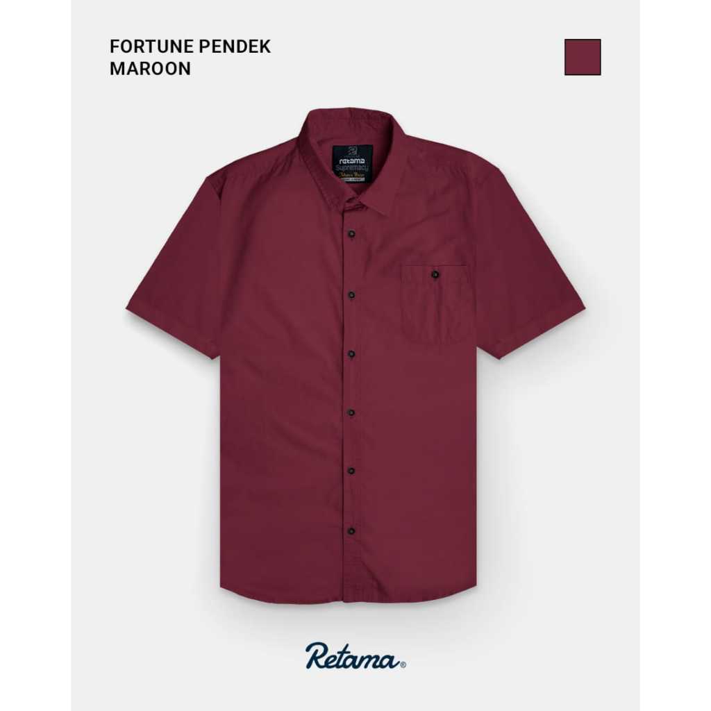 KEMEJA FORTUNE 309 PENDEK RETAMA