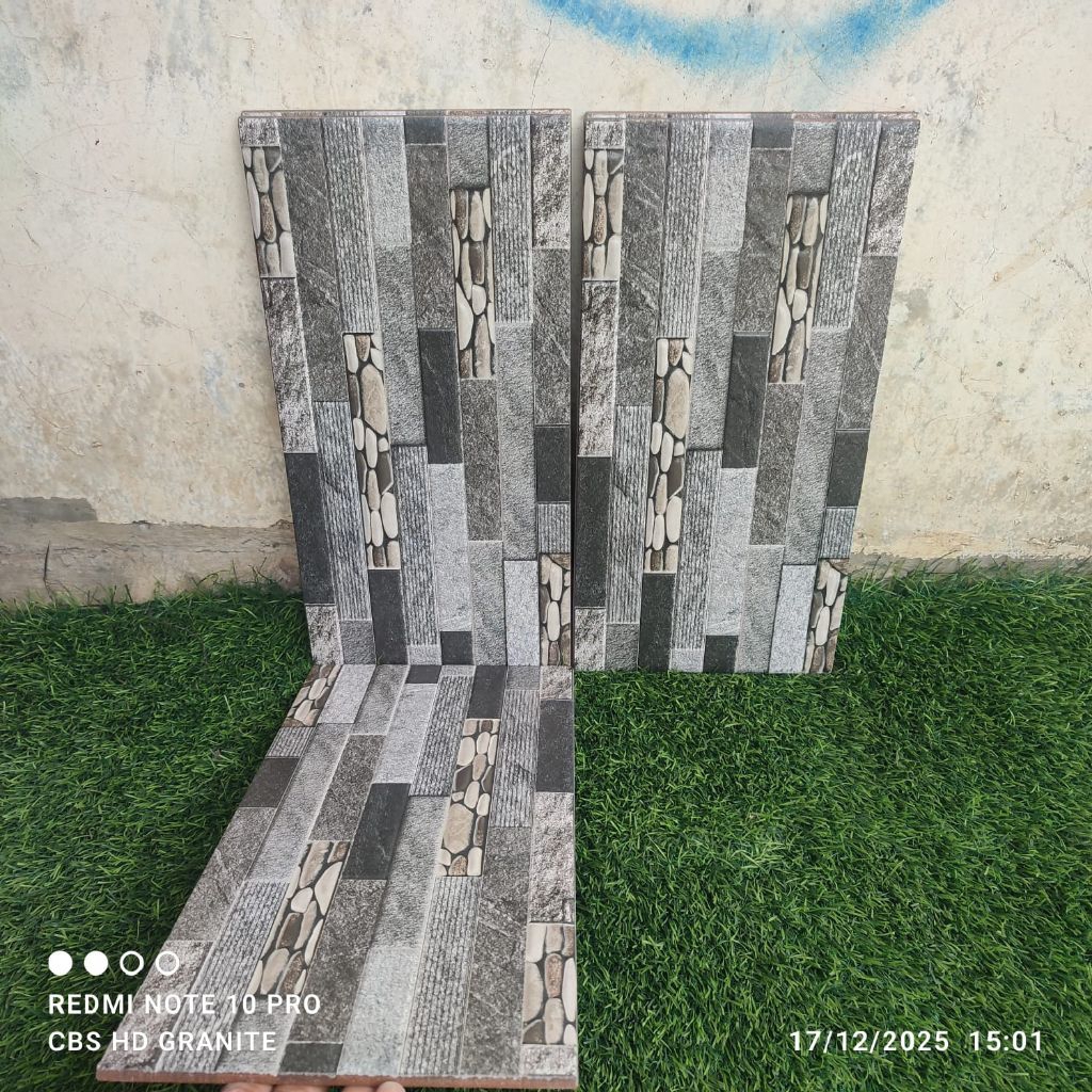 keramik dinding 3 dimensi 20x40 tunasia grey regata