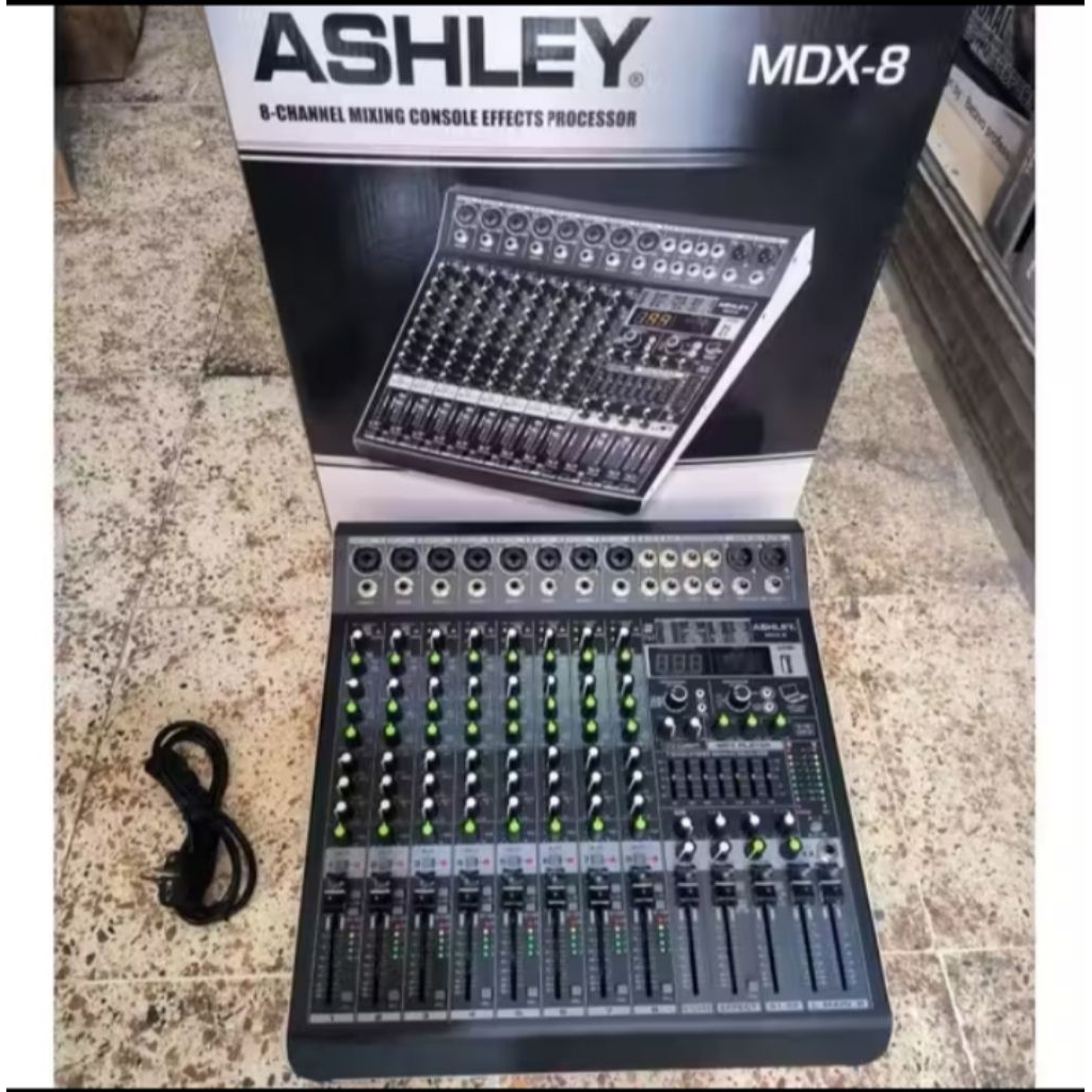 Mixer Ashley MDX 8 Original 8 Channel