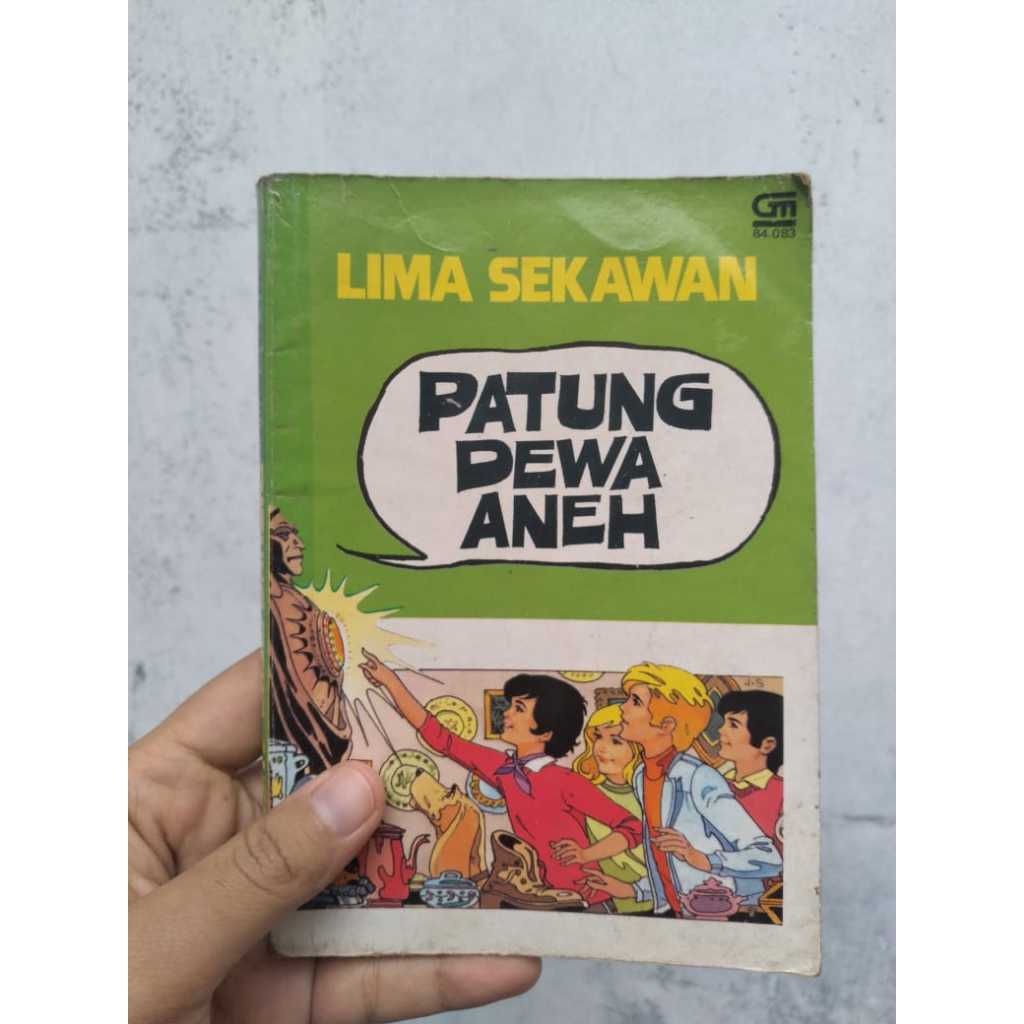 [BERUANG PRELOVED] Buku patung Dewa Aneh (Lima Sekawan)  Penulis: Enid Blyton