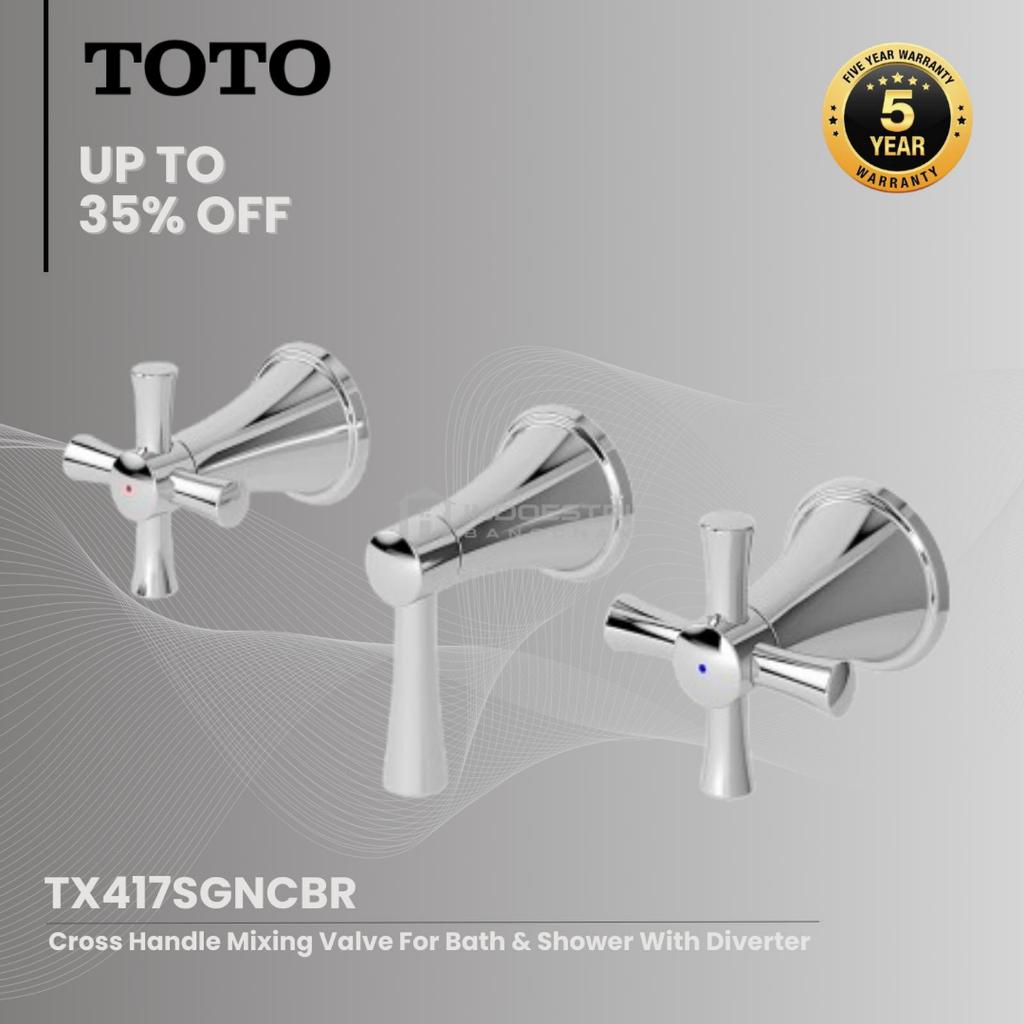 Kran Tanam Mixer with Diverter TOTO TX417SGNCBR / Mixing Valve with Diverter TOTO