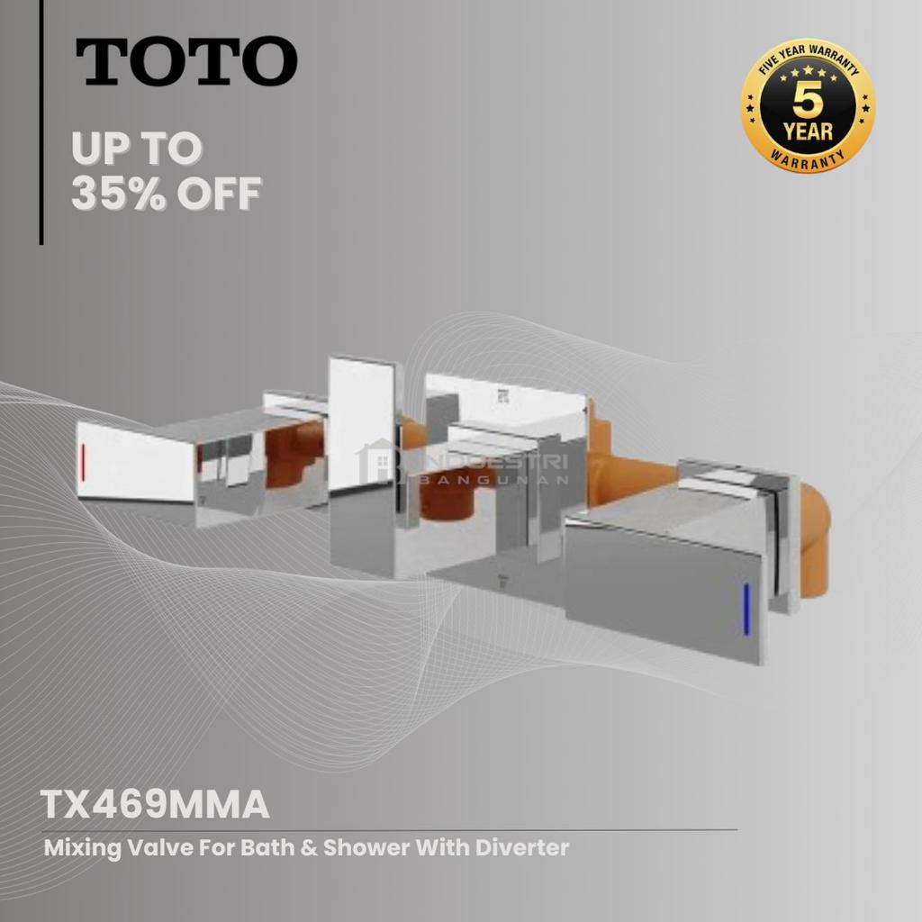 Kran Tanam Mixer with Diverter TOTO TX469MMA / Mixing Valve with Diverter TOTO