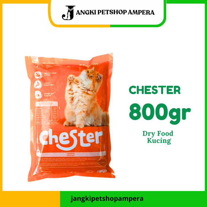 CHESTER makanan kucing 800gr CHESTER CAT FOOD