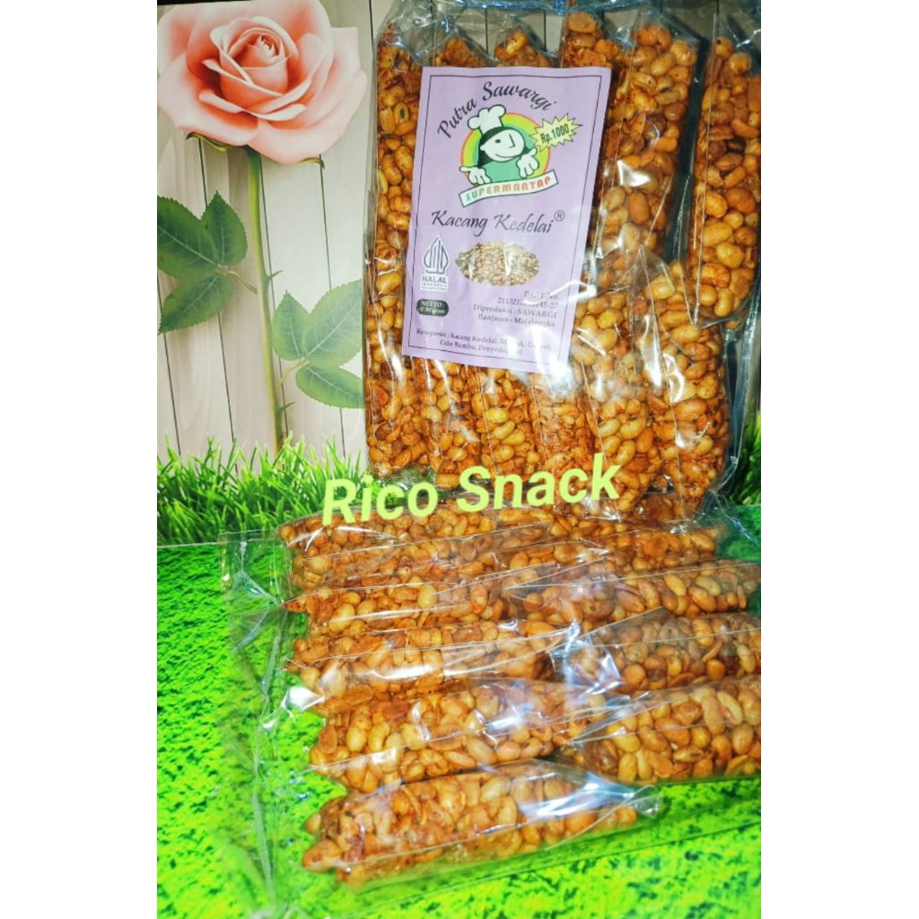 Kacang Kedelai Enak Pedas Manis Gurih