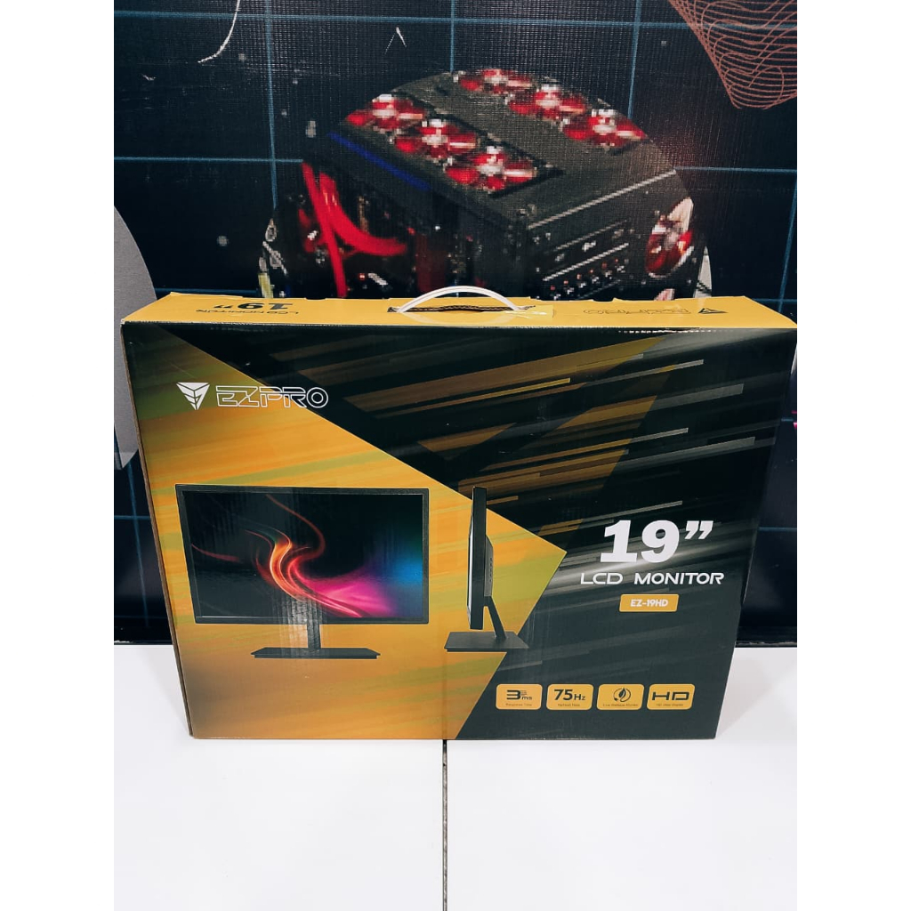 LCD MONITOR KOMPUTER NEW EZPRO 19"