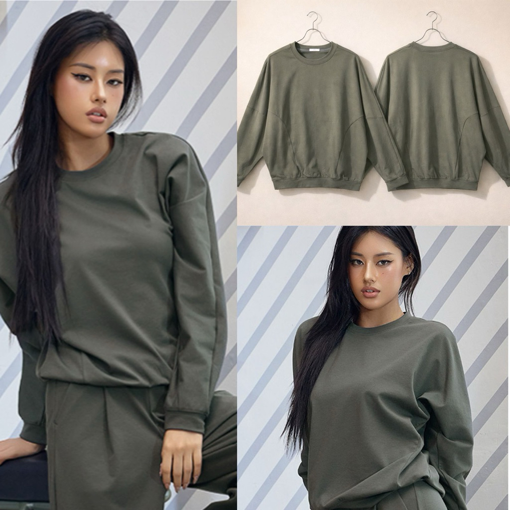 Sweatshirt Overfit Wanita Dewasa STL