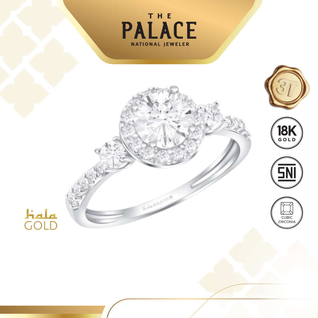 Hala Gold Pesona May Ladies Ring / Cincin