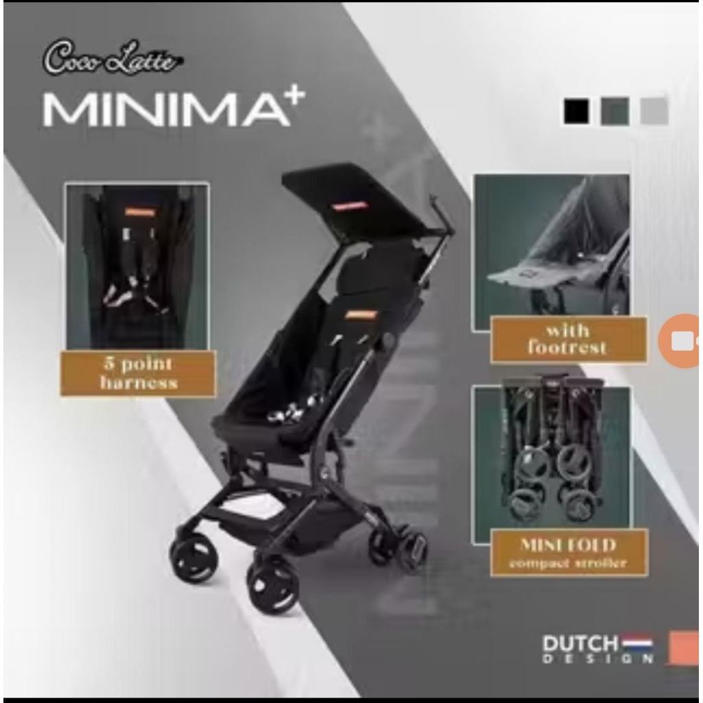 Stroller cocolatte minima cabin size