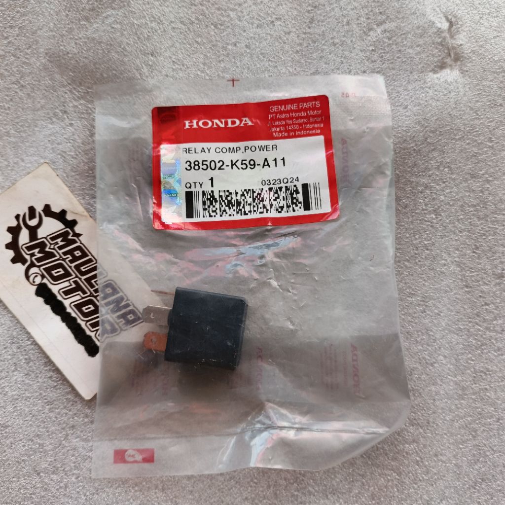 Relay kaki 5 38502-K59-A11 Original AHM